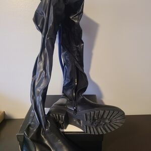 Black Over the Knee Boots